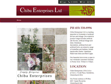 Tablet Screenshot of chibaent.com